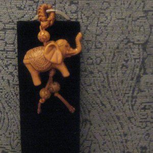 Elephant Key Chain or Purse Charm